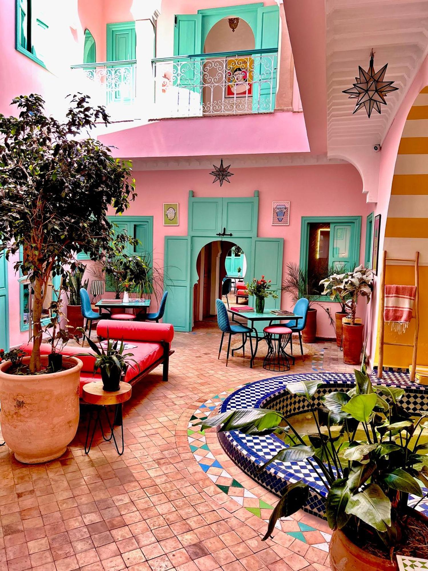 Riad Lauriers Blancs Marrakesh Eksteriør billede