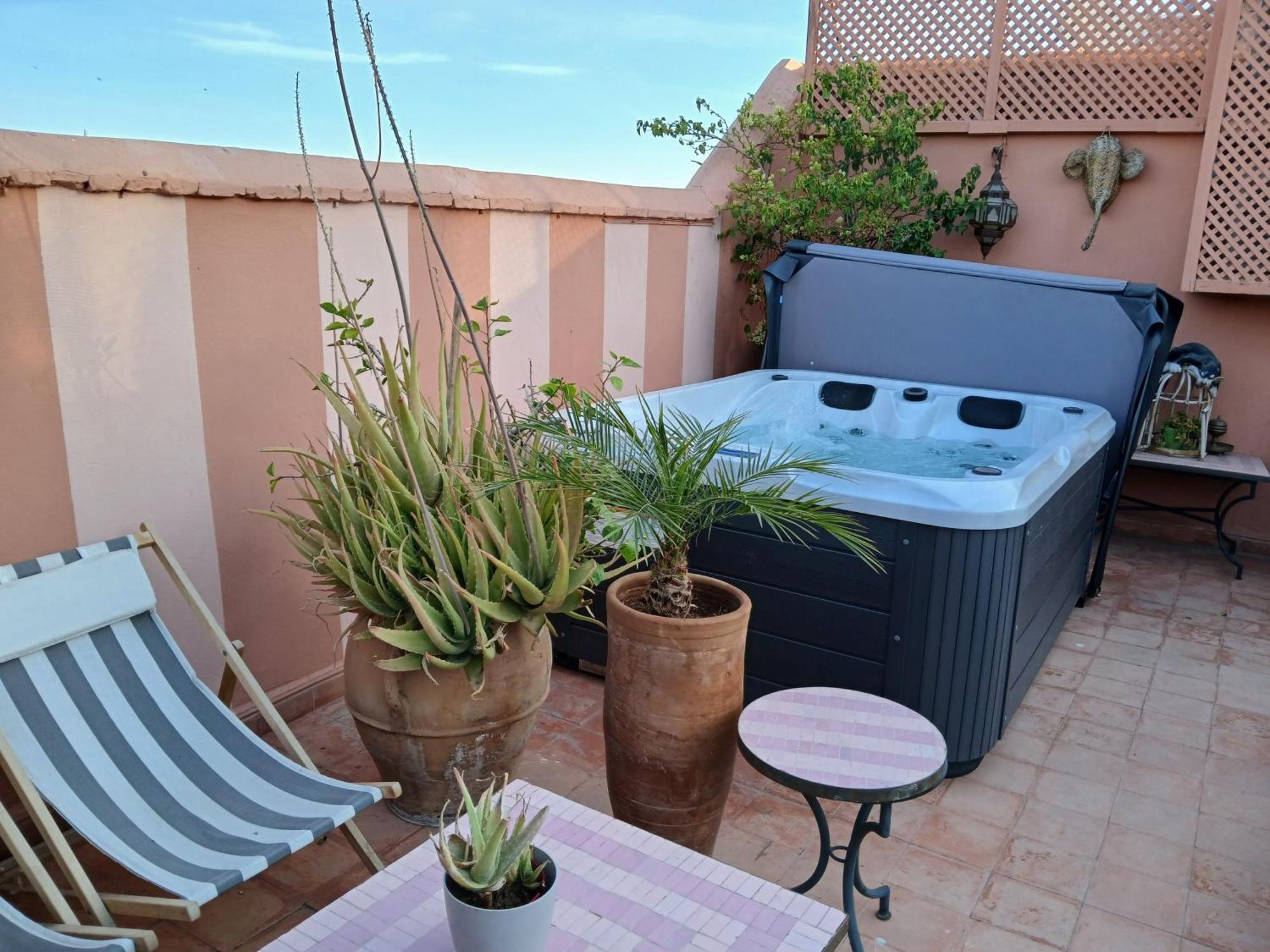 Riad Lauriers Blancs Marrakesh Eksteriør billede