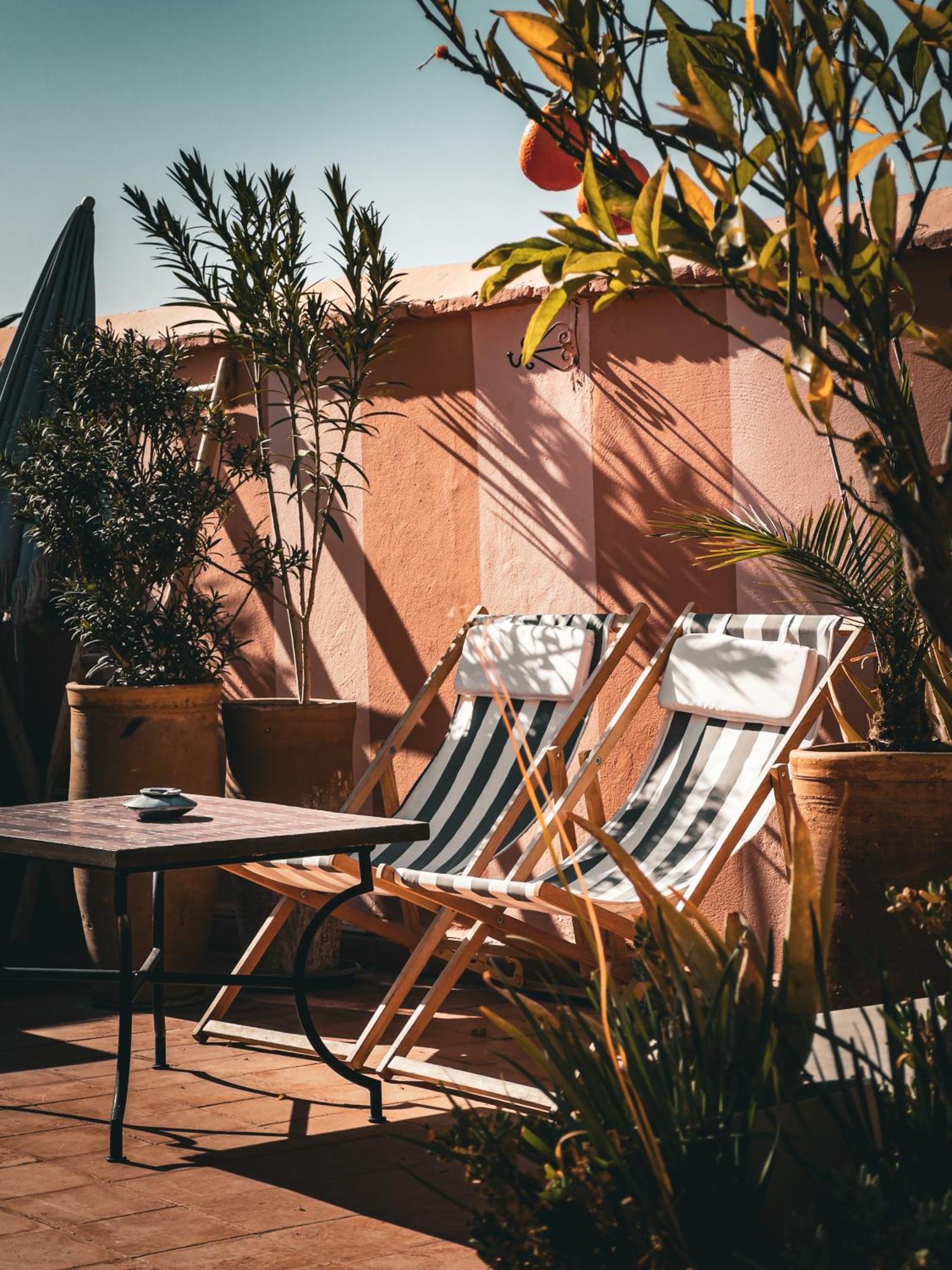 Riad Lauriers Blancs Marrakesh Eksteriør billede